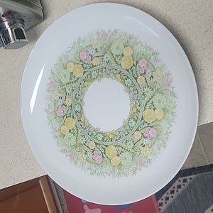 Floral Serving Platter Noritake "Bimini"EUC,Gorgeous